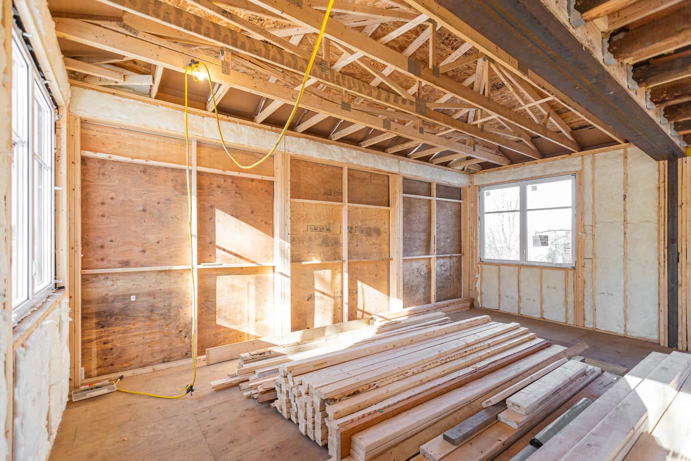 Commercial interior under renovation